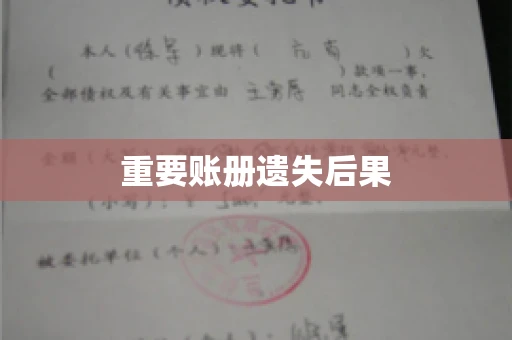 重要账册遗失后果