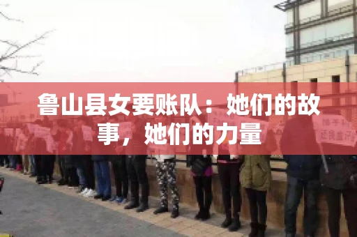 鲁山县女要账队：她们的故事，她们的力量