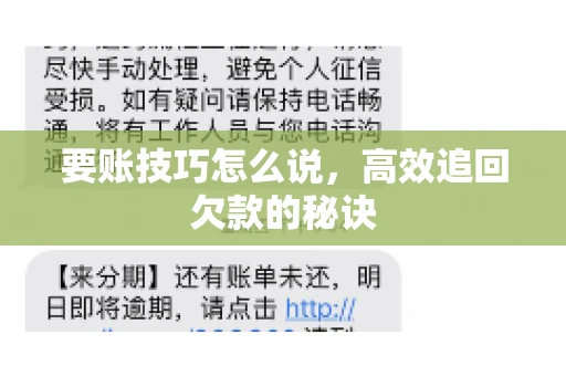 要账技巧怎么说，高效追回欠款的秘诀