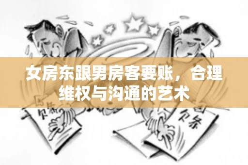 女房东跟男房客要账，合理维权与沟通的艺术